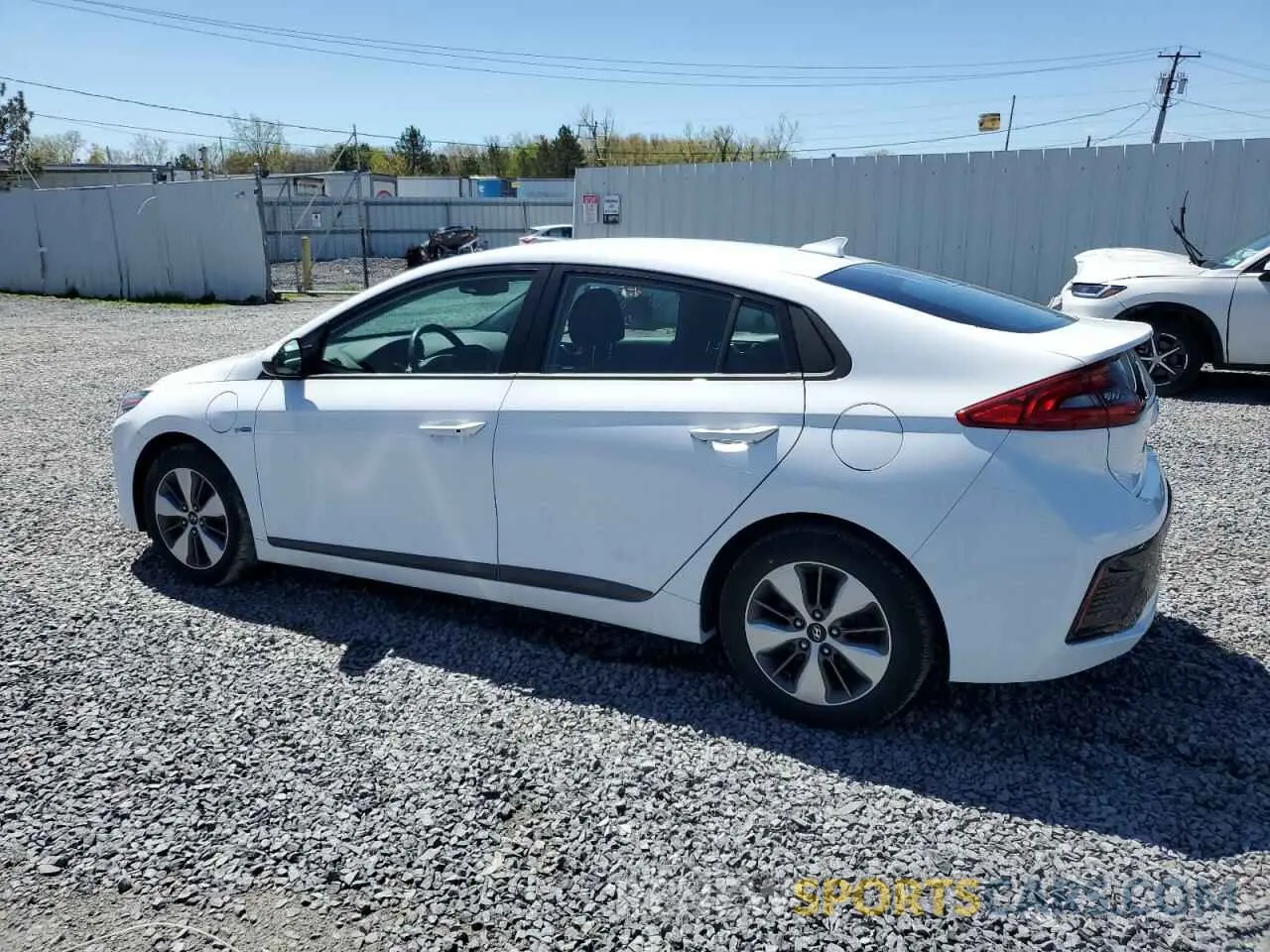 2 Photograph of a damaged car KMHC65LD0KU161138 HYUNDAI IONIQ 2019