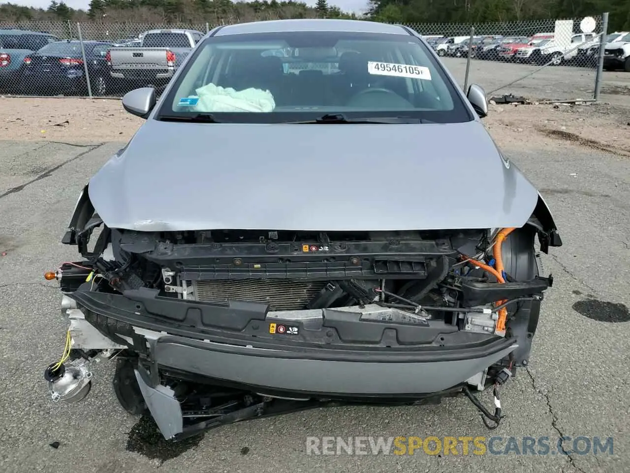 5 Photograph of a damaged car KMHC65LD1KU181334 HYUNDAI IONIQ 2019