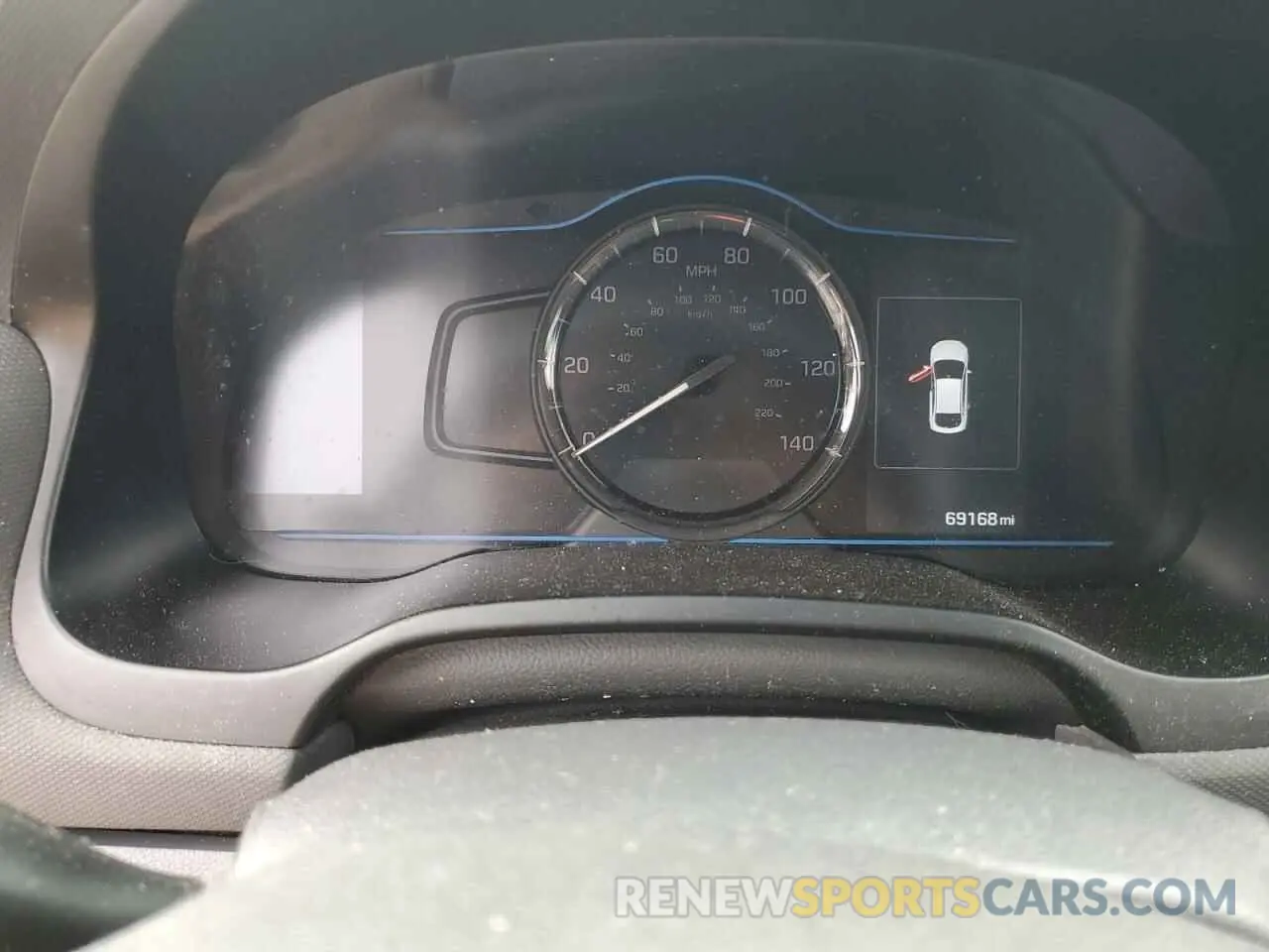 9 Photograph of a damaged car KMHC65LD1KU181334 HYUNDAI IONIQ 2019