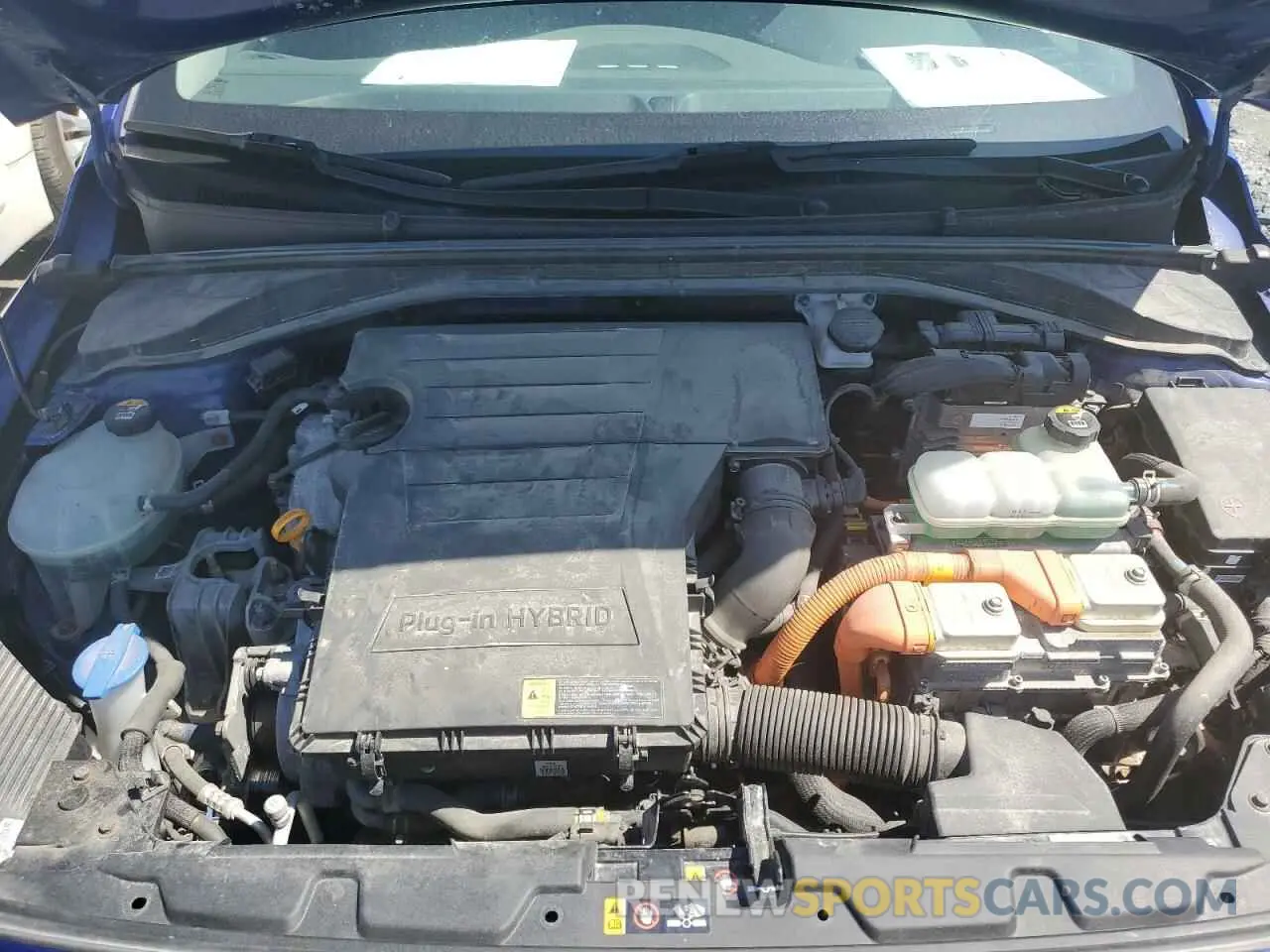 11 Photograph of a damaged car KMHC65LD7KU145180 HYUNDAI IONIQ 2019