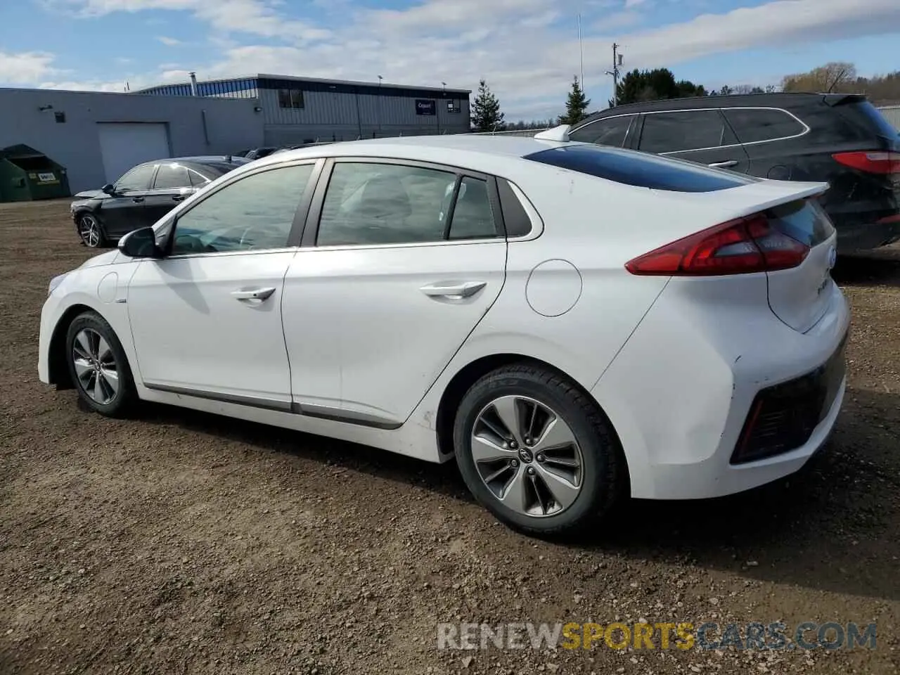 2 Photograph of a damaged car KMHC65LD8KU107201 HYUNDAI IONIQ 2019