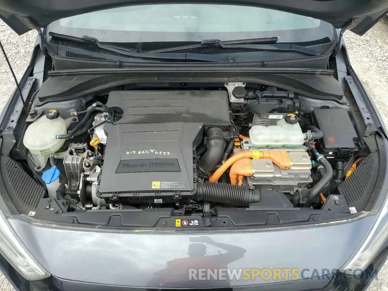 11 Photograph of a damaged car KMHC65LD9KU136223 HYUNDAI IONIQ 2019