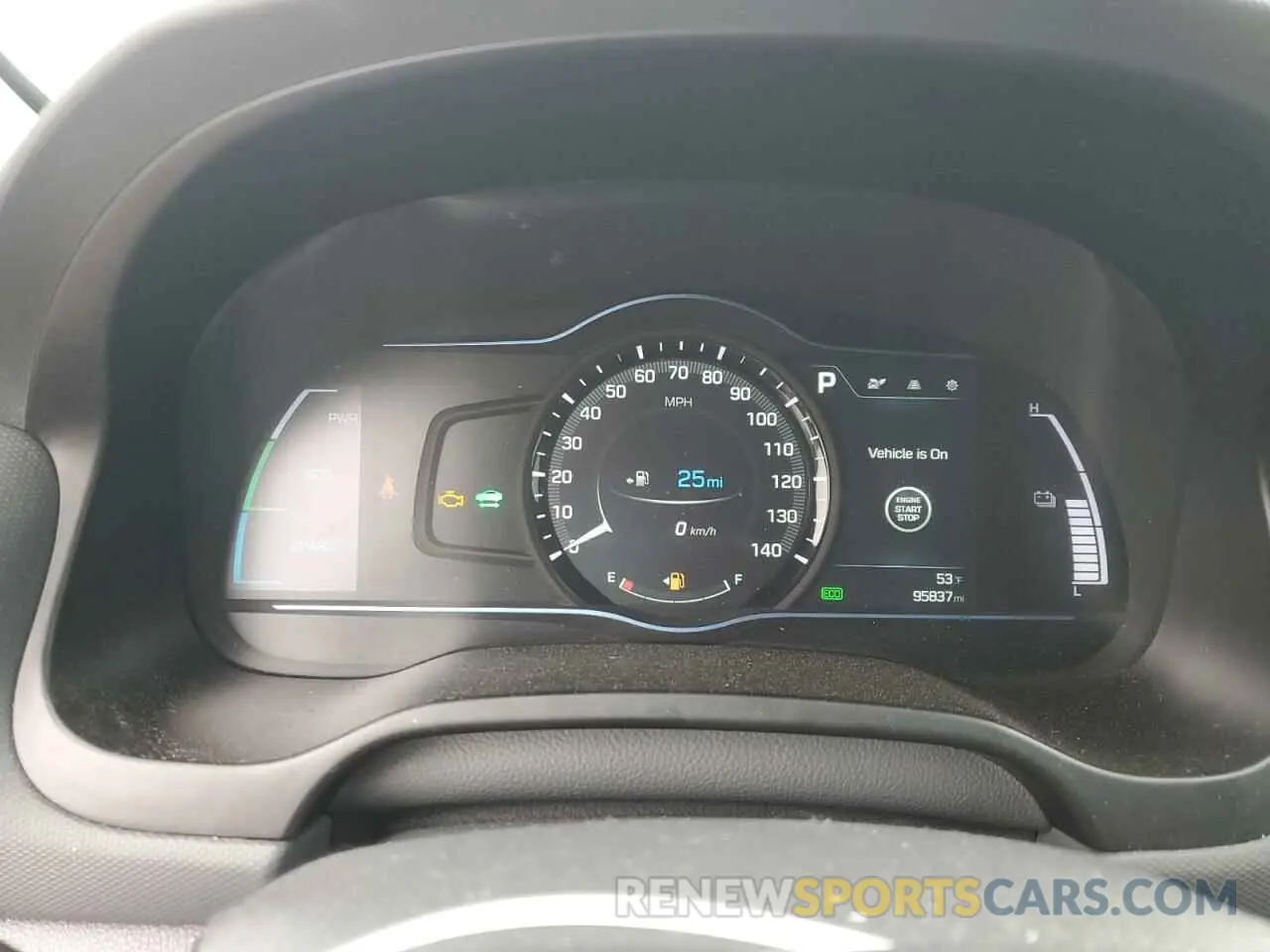 9 Photograph of a damaged car KMHC75LC0KU134817 HYUNDAI IONIQ 2019