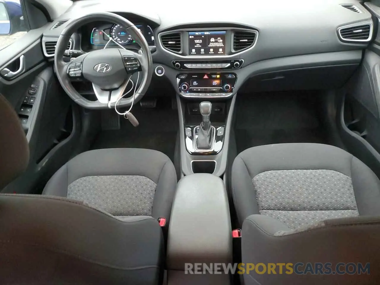 8 Photograph of a damaged car KMHC75LC0KU140584 HYUNDAI IONIQ 2019