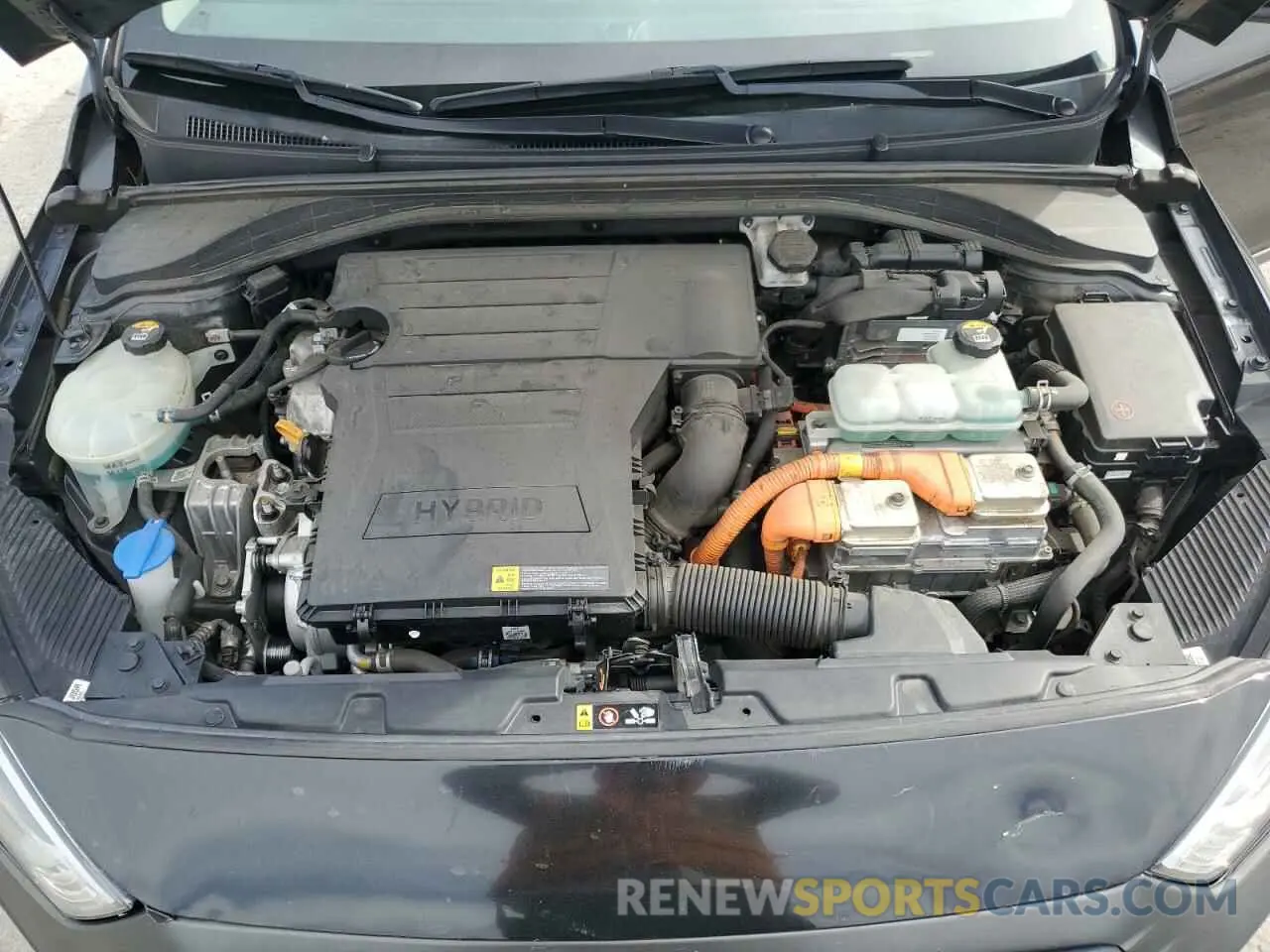 12 Photograph of a damaged car KMHC75LC1KU127889 HYUNDAI IONIQ 2019