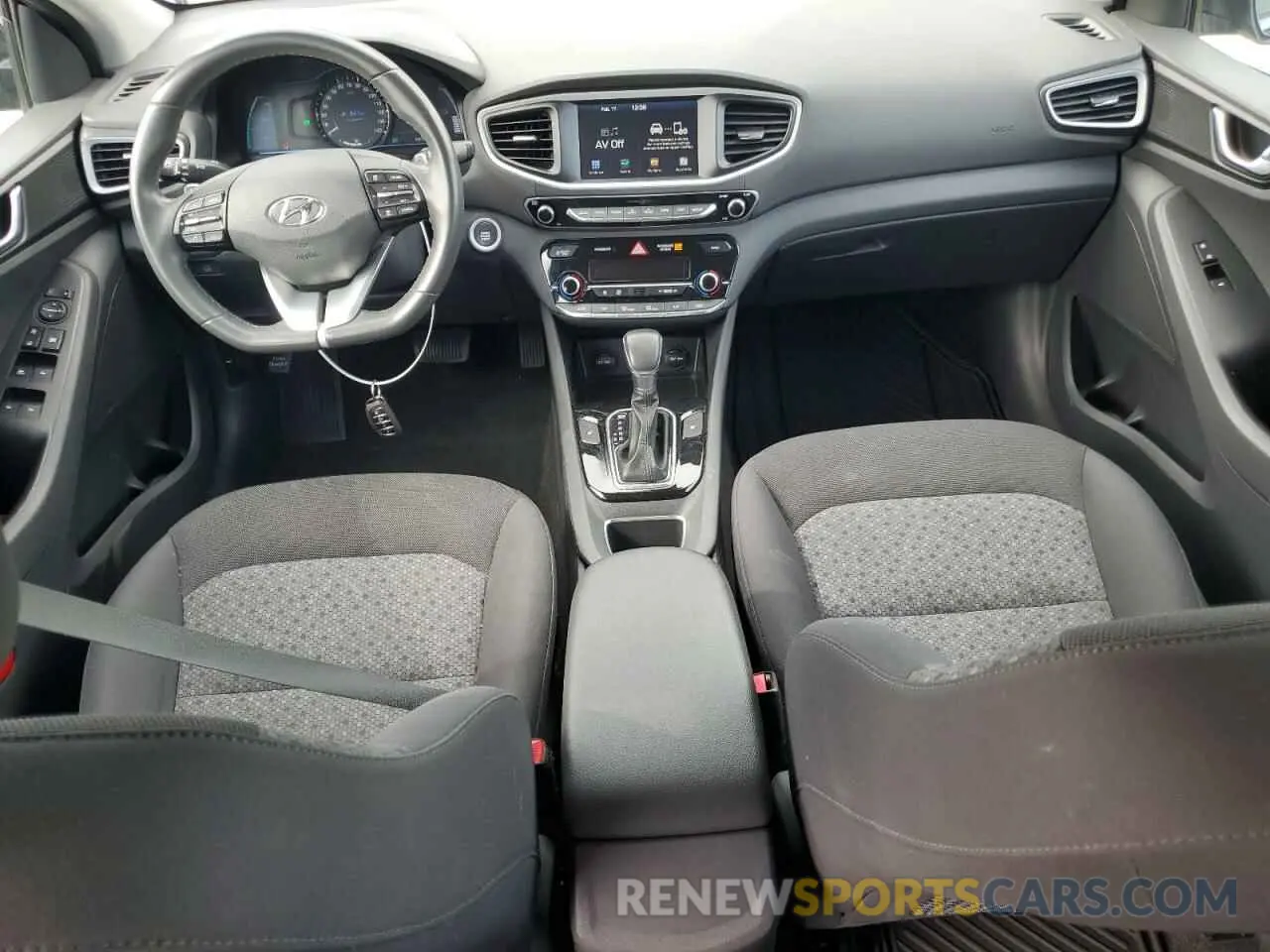 8 Photograph of a damaged car KMHC75LC1KU127889 HYUNDAI IONIQ 2019
