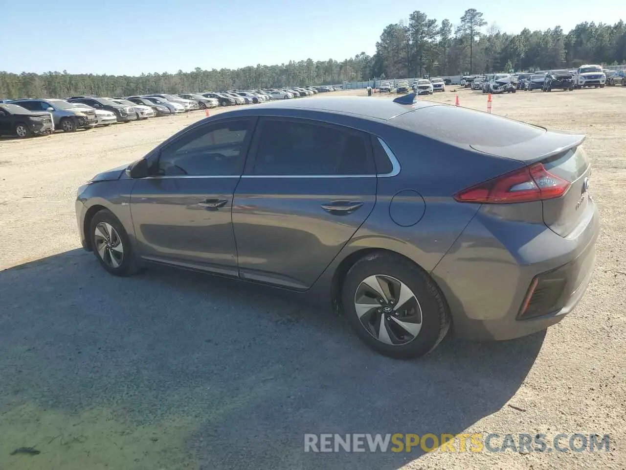 2 Photograph of a damaged car KMHC75LC1KU132316 HYUNDAI IONIQ 2019