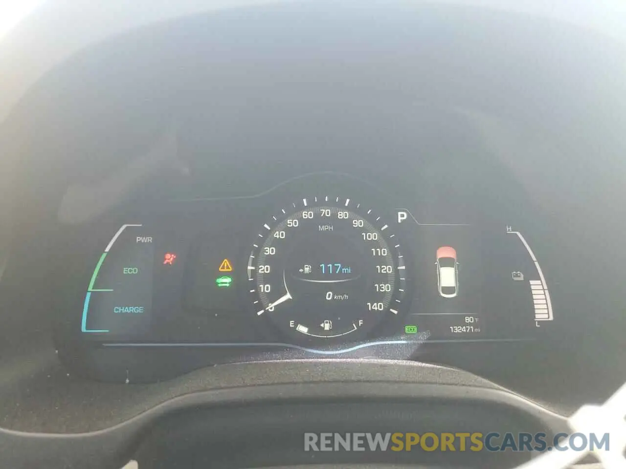 9 Photograph of a damaged car KMHC75LC1KU132316 HYUNDAI IONIQ 2019