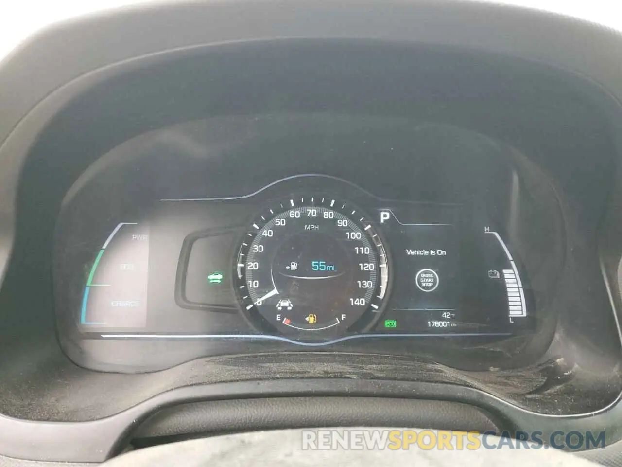 9 Photograph of a damaged car KMHC75LC3KU137470 HYUNDAI IONIQ 2019