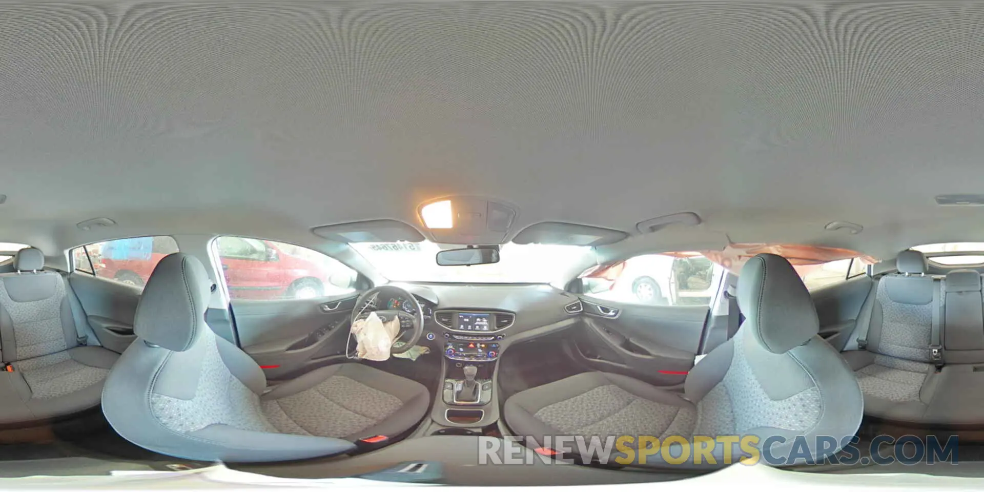 14 Photograph of a damaged car KMHC75LC4KU119558 HYUNDAI IONIQ 2019