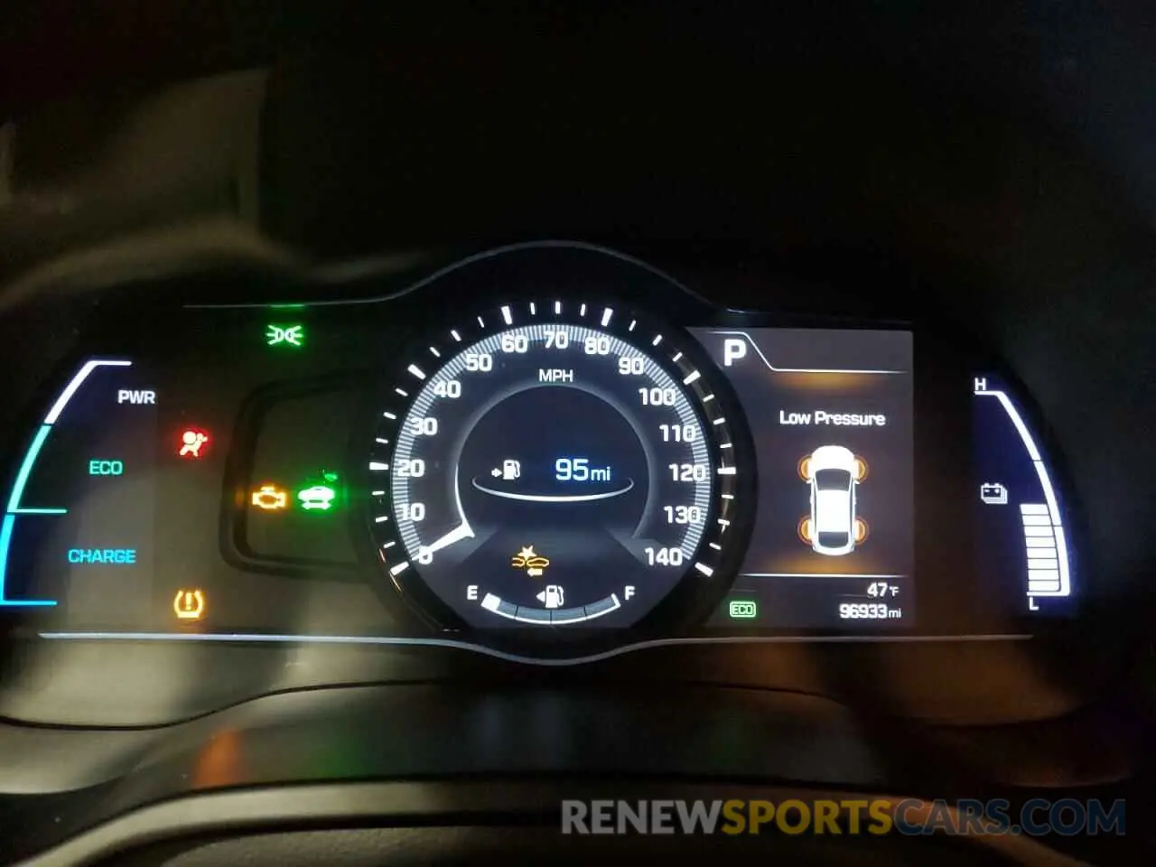 9 Photograph of a damaged car KMHC75LC5KU154075 HYUNDAI IONIQ 2019