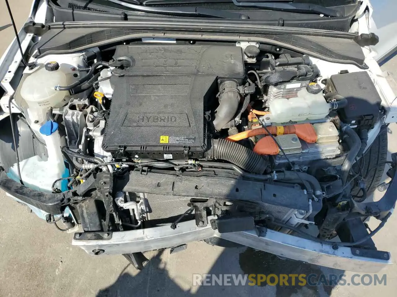 11 Photograph of a damaged car KMHC75LCXKU134128 HYUNDAI IONIQ 2019