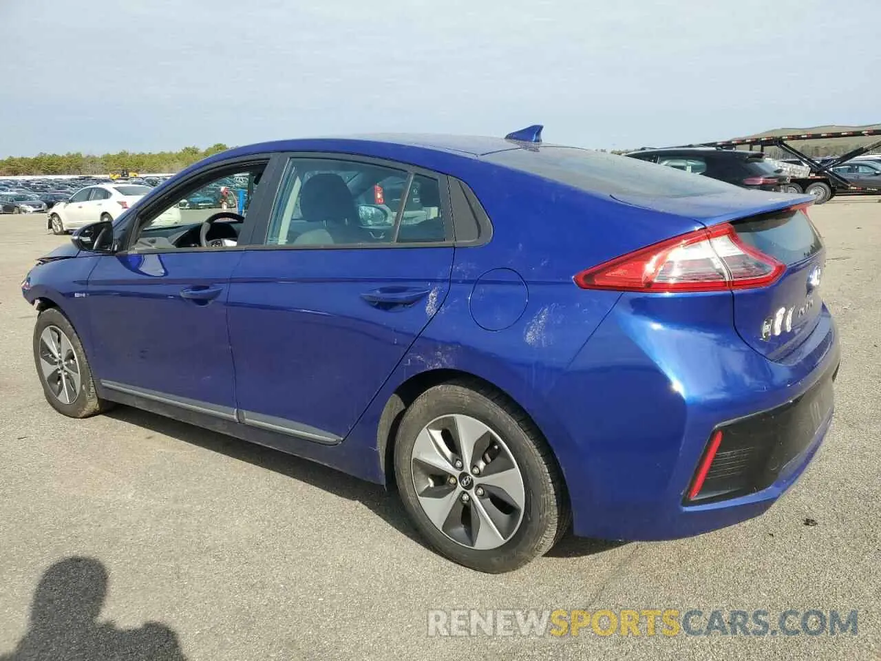 2 Photograph of a damaged car KMHC75LH5KU049242 HYUNDAI IONIQ 2019