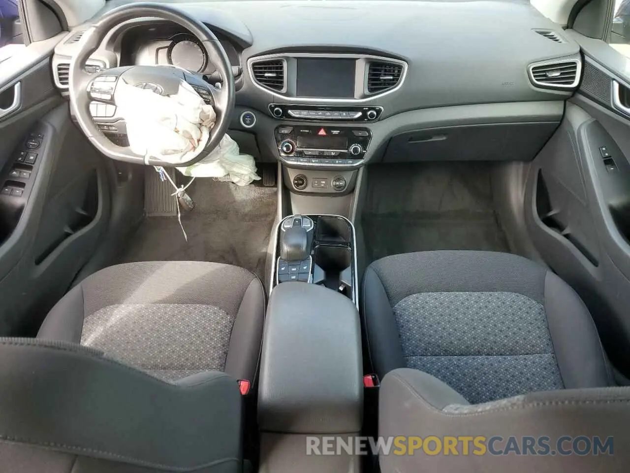 8 Photograph of a damaged car KMHC75LH5KU049242 HYUNDAI IONIQ 2019