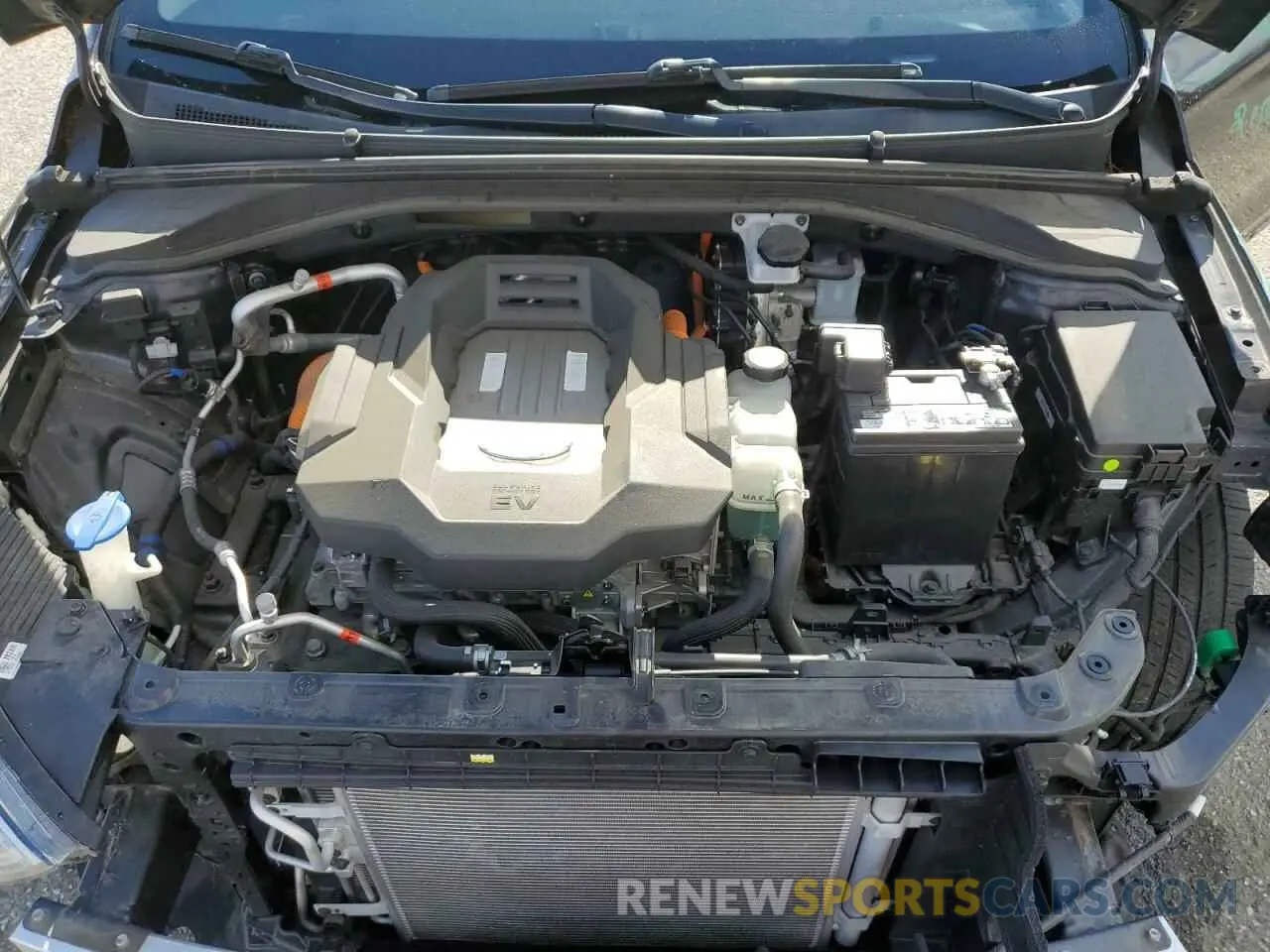 13 Photograph of a damaged car KMHC75LH6KU044387 HYUNDAI IONIQ 2019