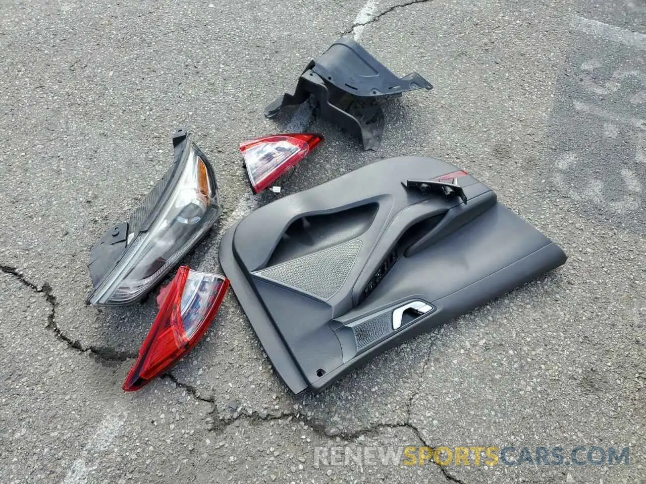 14 Photograph of a damaged car KMHC75LH6KU044387 HYUNDAI IONIQ 2019