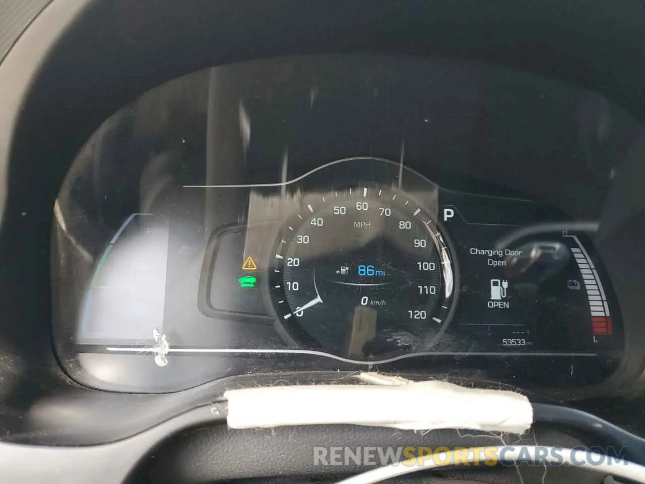 9 Photograph of a damaged car KMHC75LH6KU044387 HYUNDAI IONIQ 2019