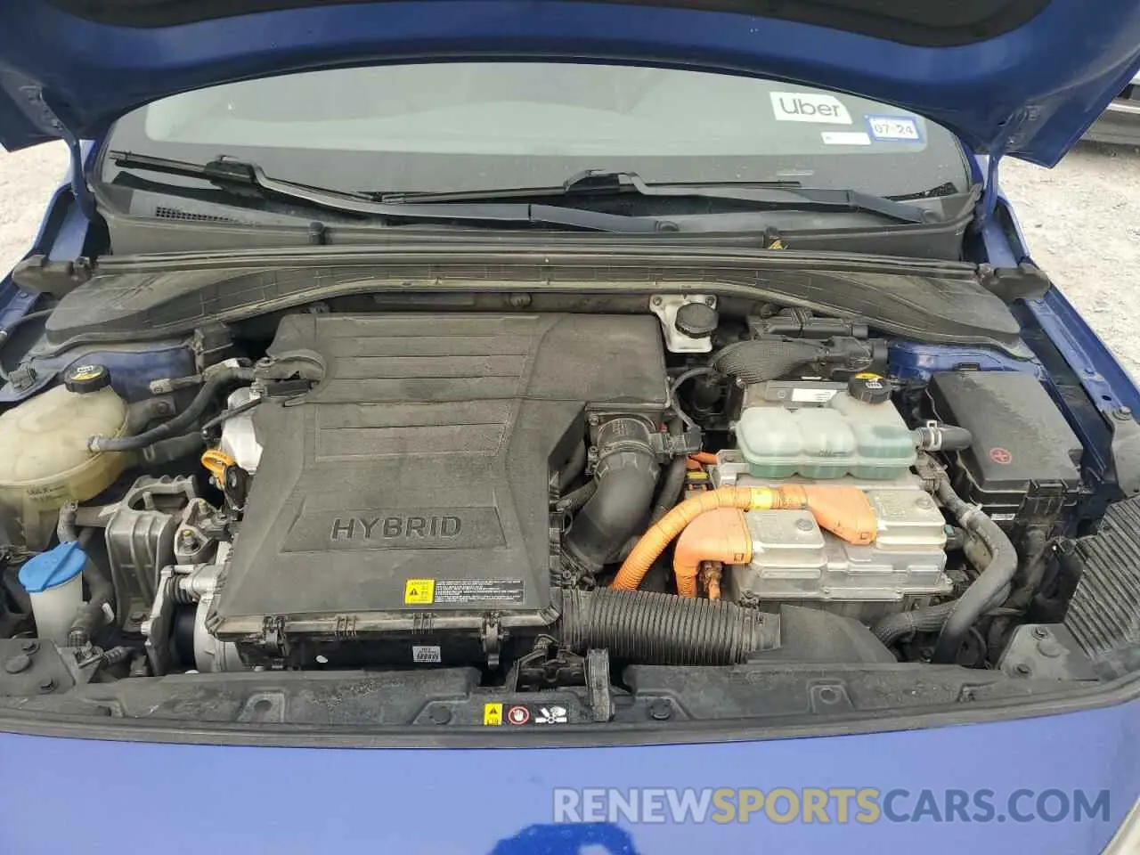 11 Photograph of a damaged car KMHC85LC2KU117806 HYUNDAI IONIQ 2019