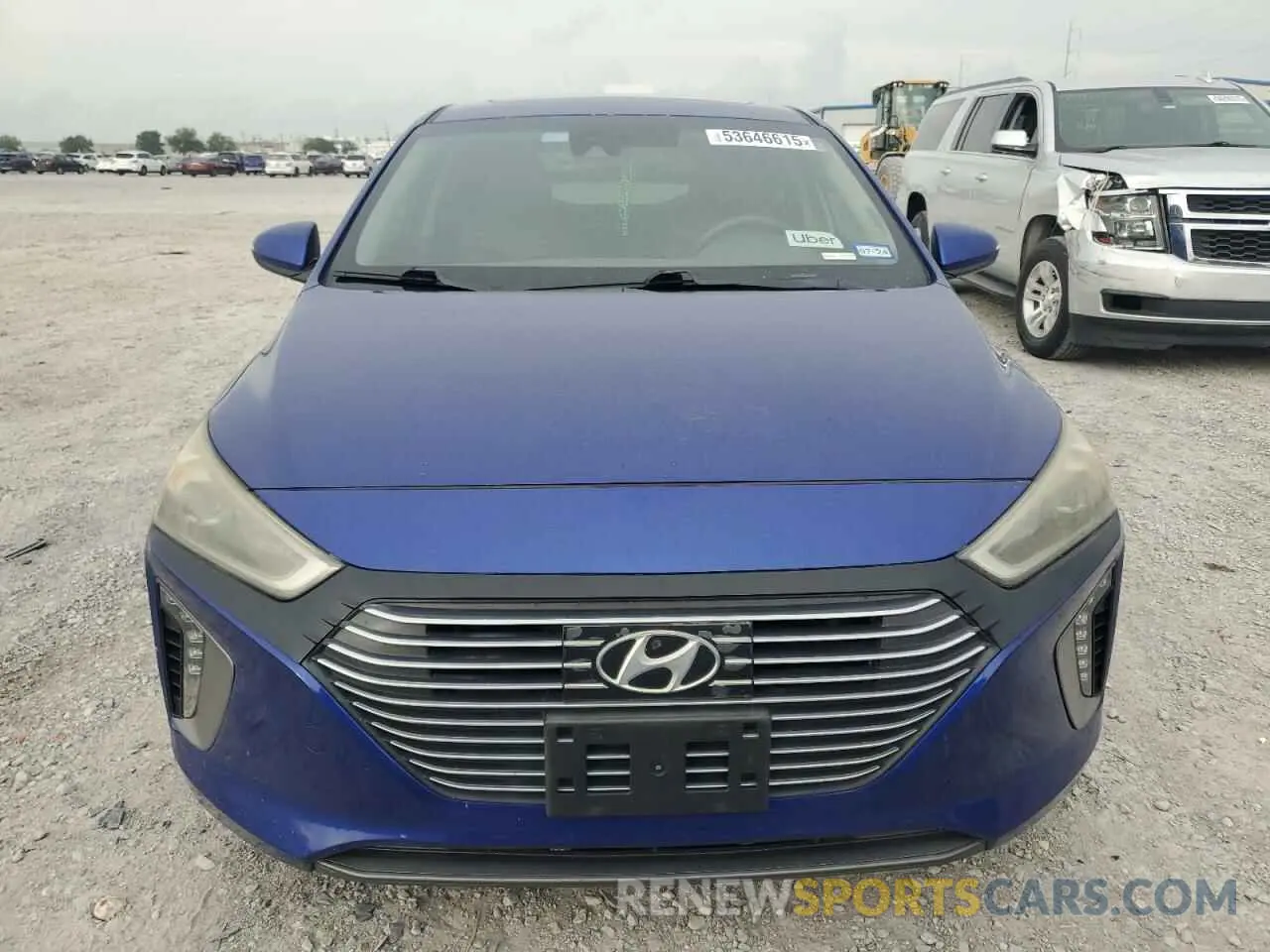 5 Photograph of a damaged car KMHC85LC2KU117806 HYUNDAI IONIQ 2019