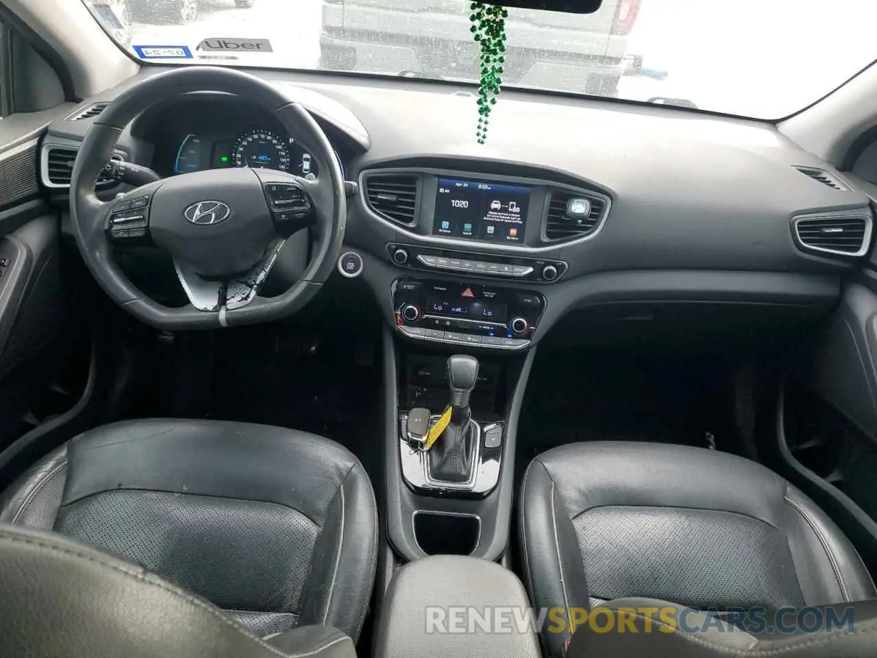 8 Photograph of a damaged car KMHC85LC2KU117806 HYUNDAI IONIQ 2019