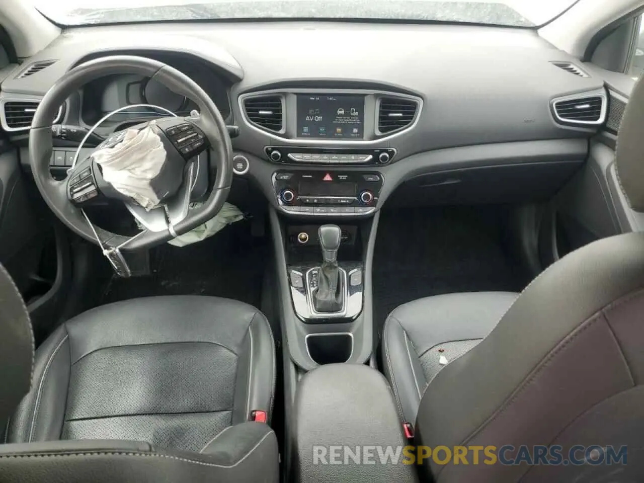 8 Photograph of a damaged car KMHC85LCXKU142629 HYUNDAI IONIQ 2019
