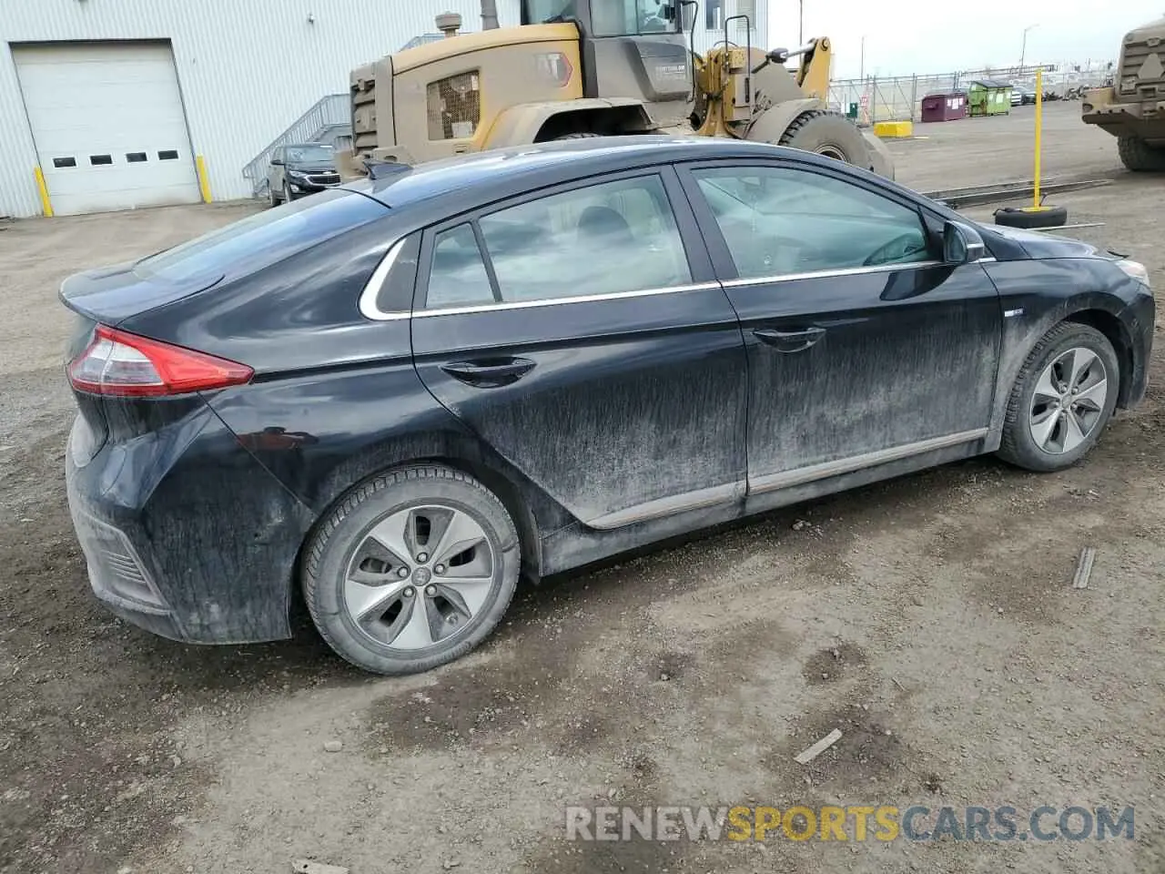 3 Photograph of a damaged car KMHC85LH0KU044916 HYUNDAI IONIQ 2019