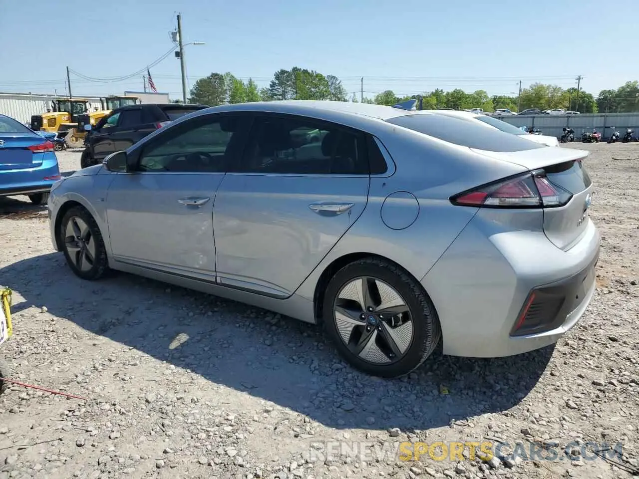 2 Photograph of a damaged car KMHC05LC3LU209838 HYUNDAI IONIQ 2020