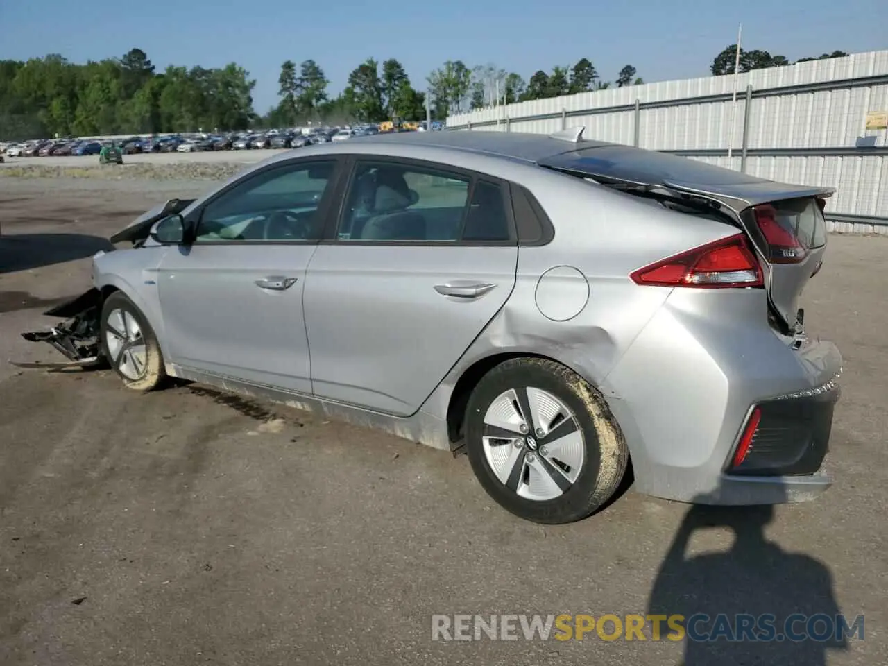 2 Photograph of a damaged car KMHC65LC0LU219743 HYUNDAI IONIQ 2020