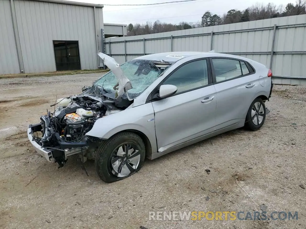 1 Photograph of a damaged car KMHC65LC1LU210839 HYUNDAI IONIQ 2020