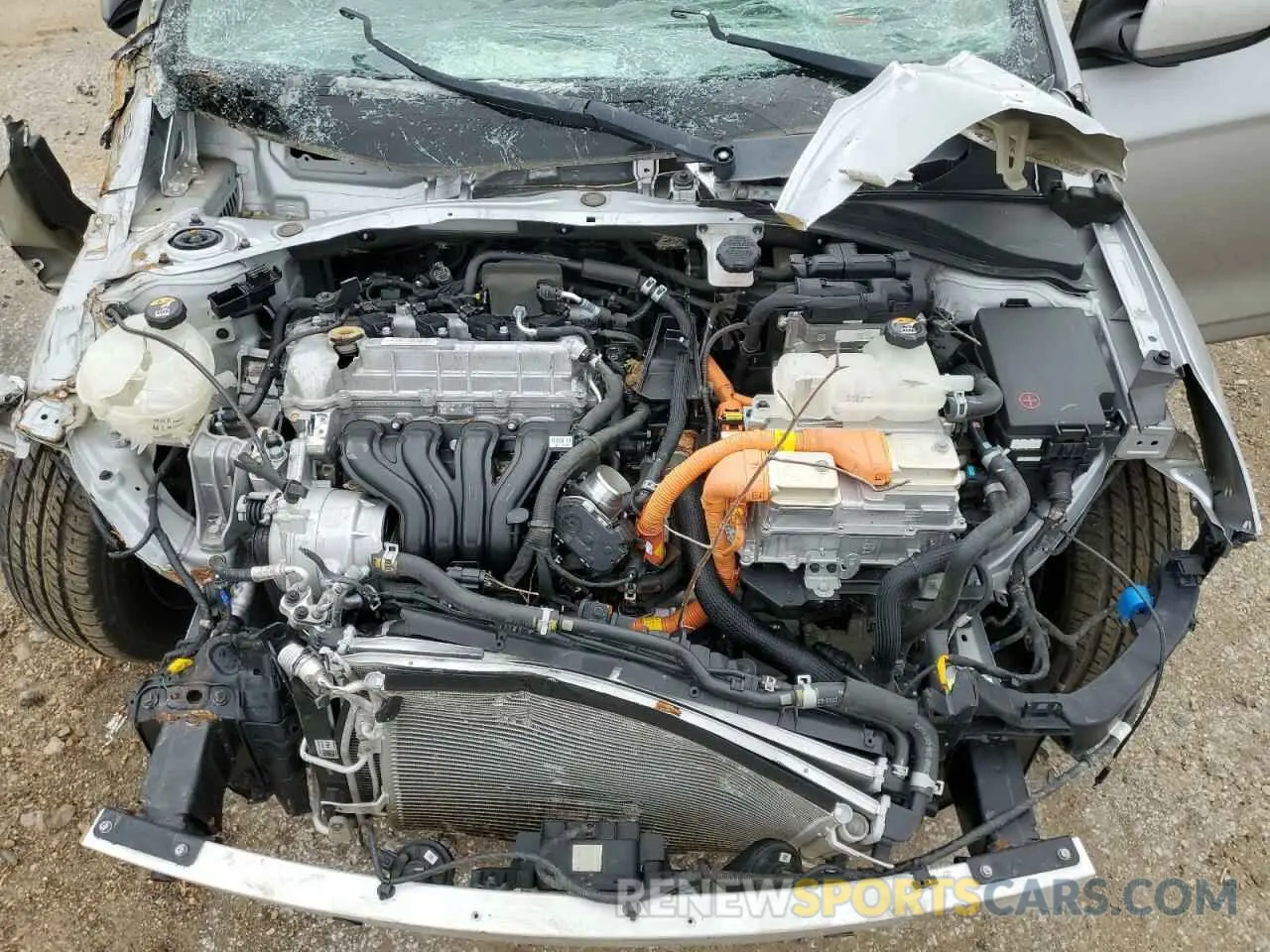 12 Photograph of a damaged car KMHC65LC1LU210839 HYUNDAI IONIQ 2020