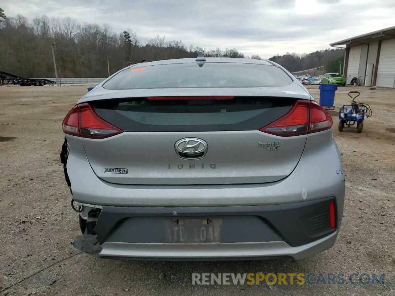 6 Photograph of a damaged car KMHC65LC1LU210839 HYUNDAI IONIQ 2020