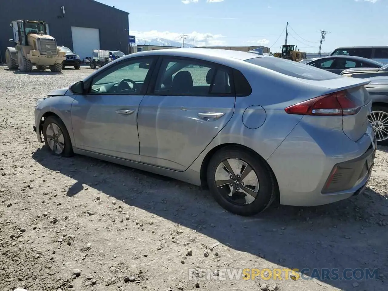 2 Photograph of a damaged car KMHC65LC3LU186284 HYUNDAI IONIQ 2020