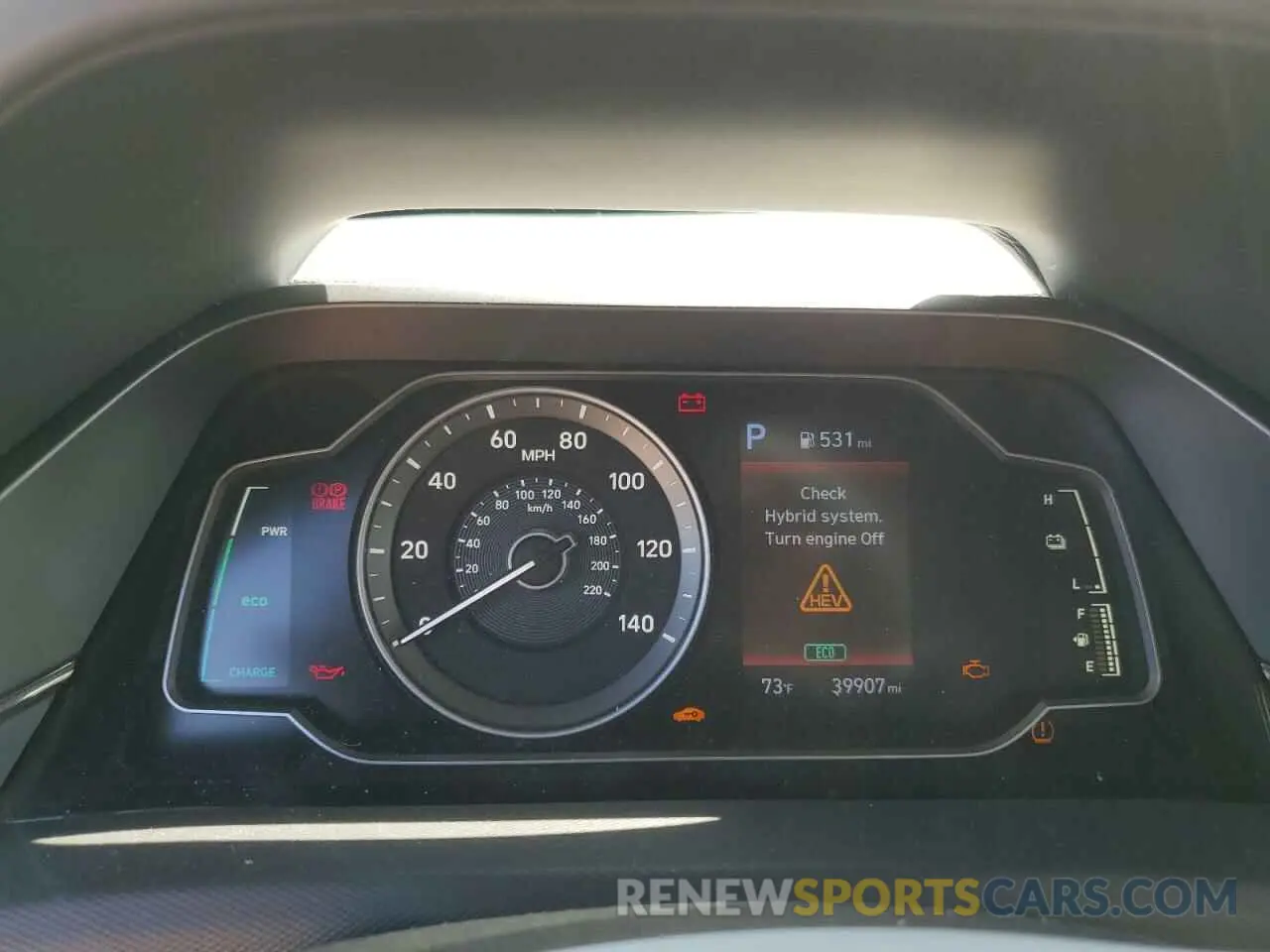 9 Photograph of a damaged car KMHC65LC3LU186284 HYUNDAI IONIQ 2020