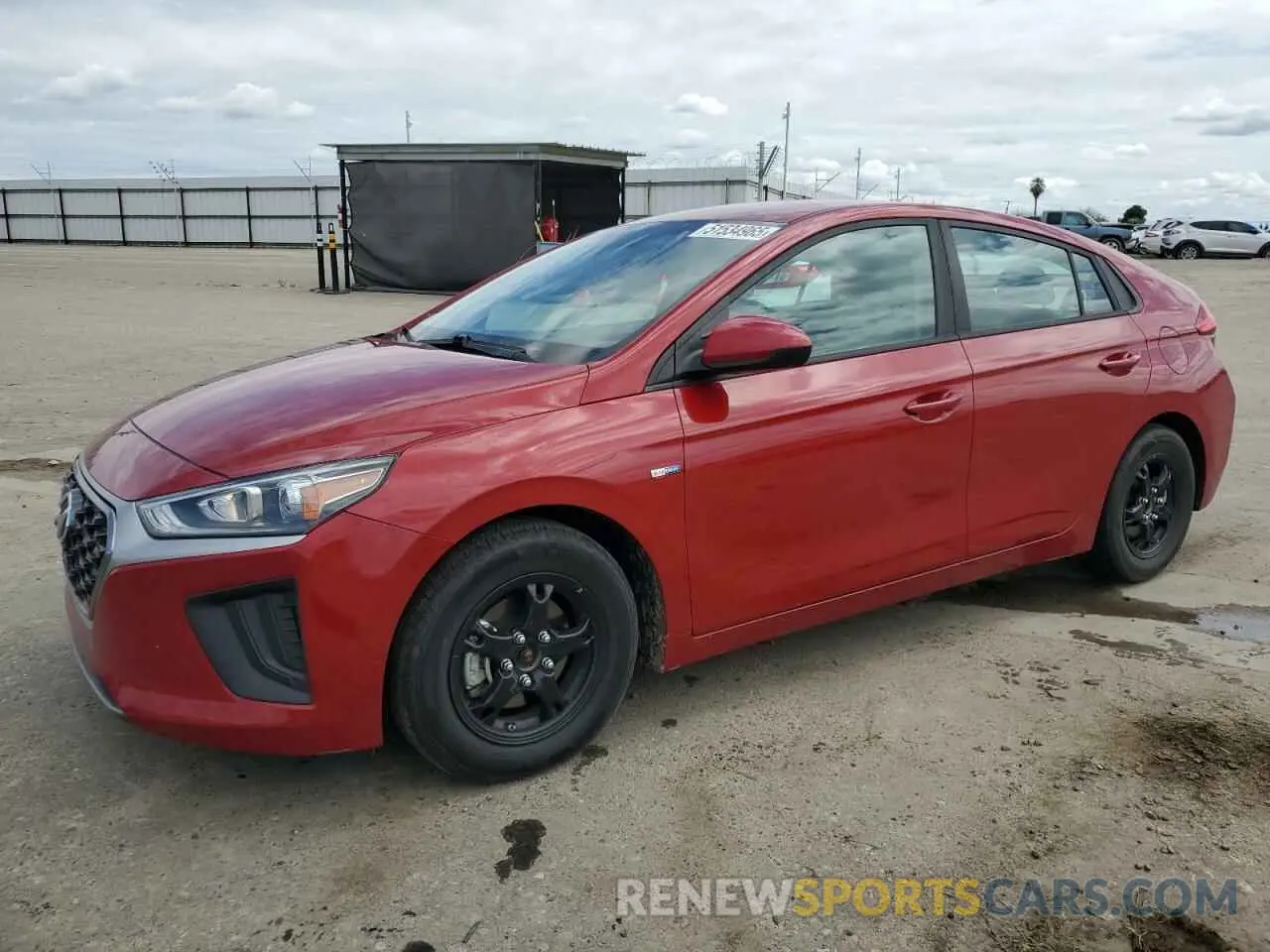 1 Photograph of a damaged car KMHC65LC6LU227863 HYUNDAI IONIQ 2020