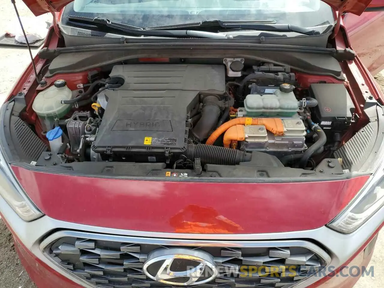 13 Photograph of a damaged car KMHC65LC6LU227863 HYUNDAI IONIQ 2020
