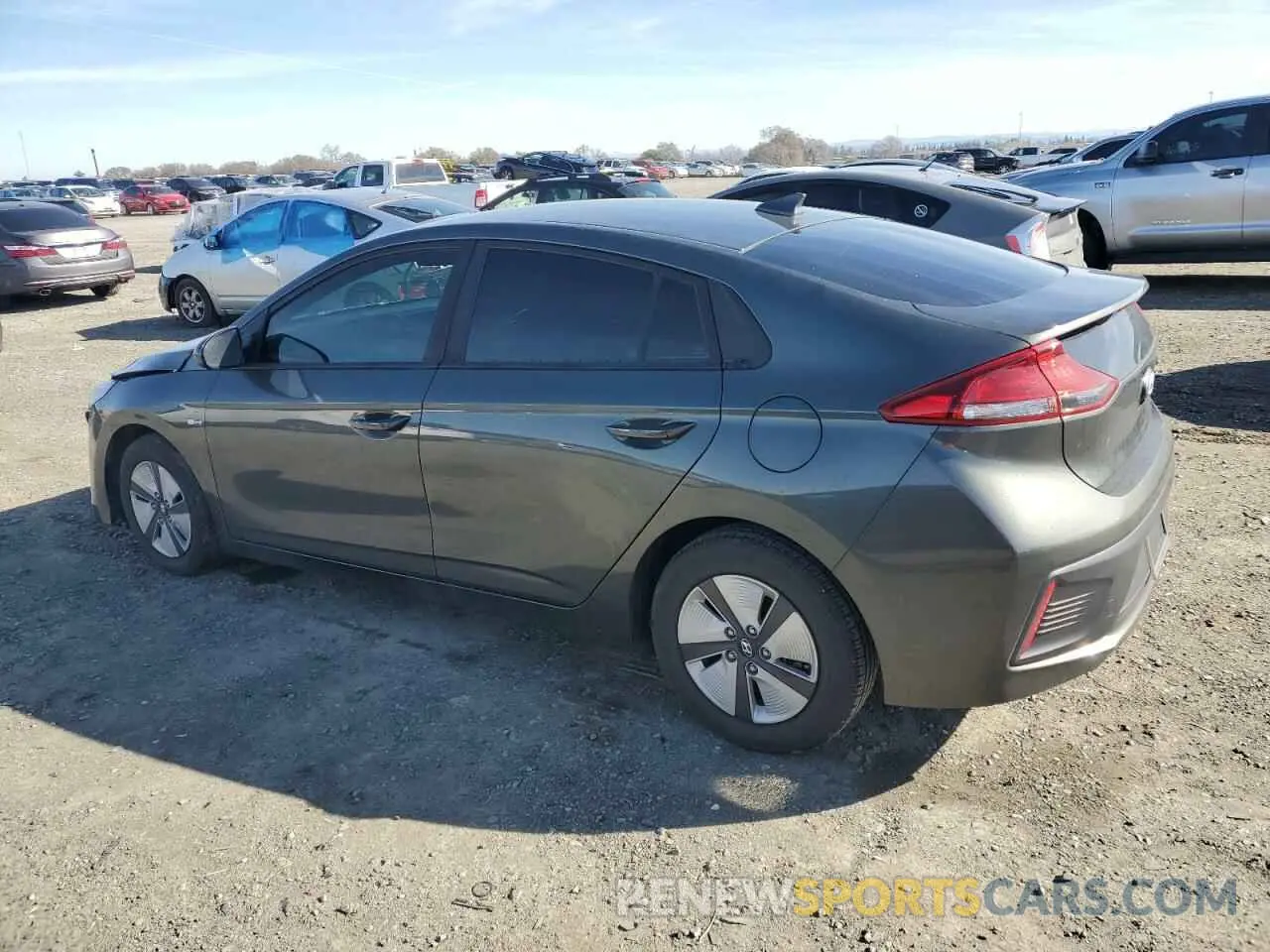 2 Photograph of a damaged car KMHC65LC9LU225864 HYUNDAI IONIQ 2020