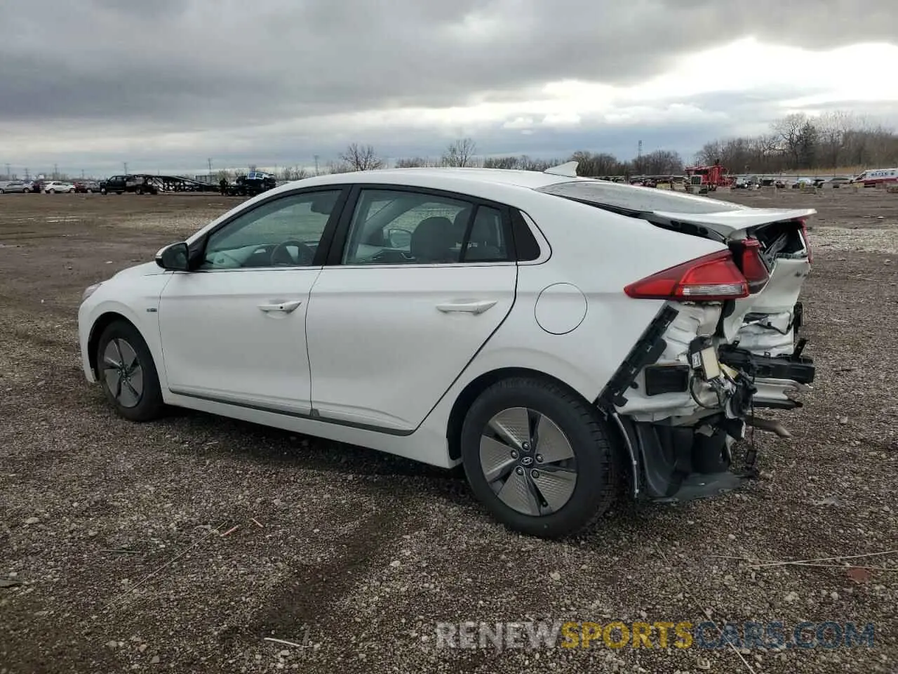 2 Photograph of a damaged car KMHC75LC1LU221370 HYUNDAI IONIQ 2020