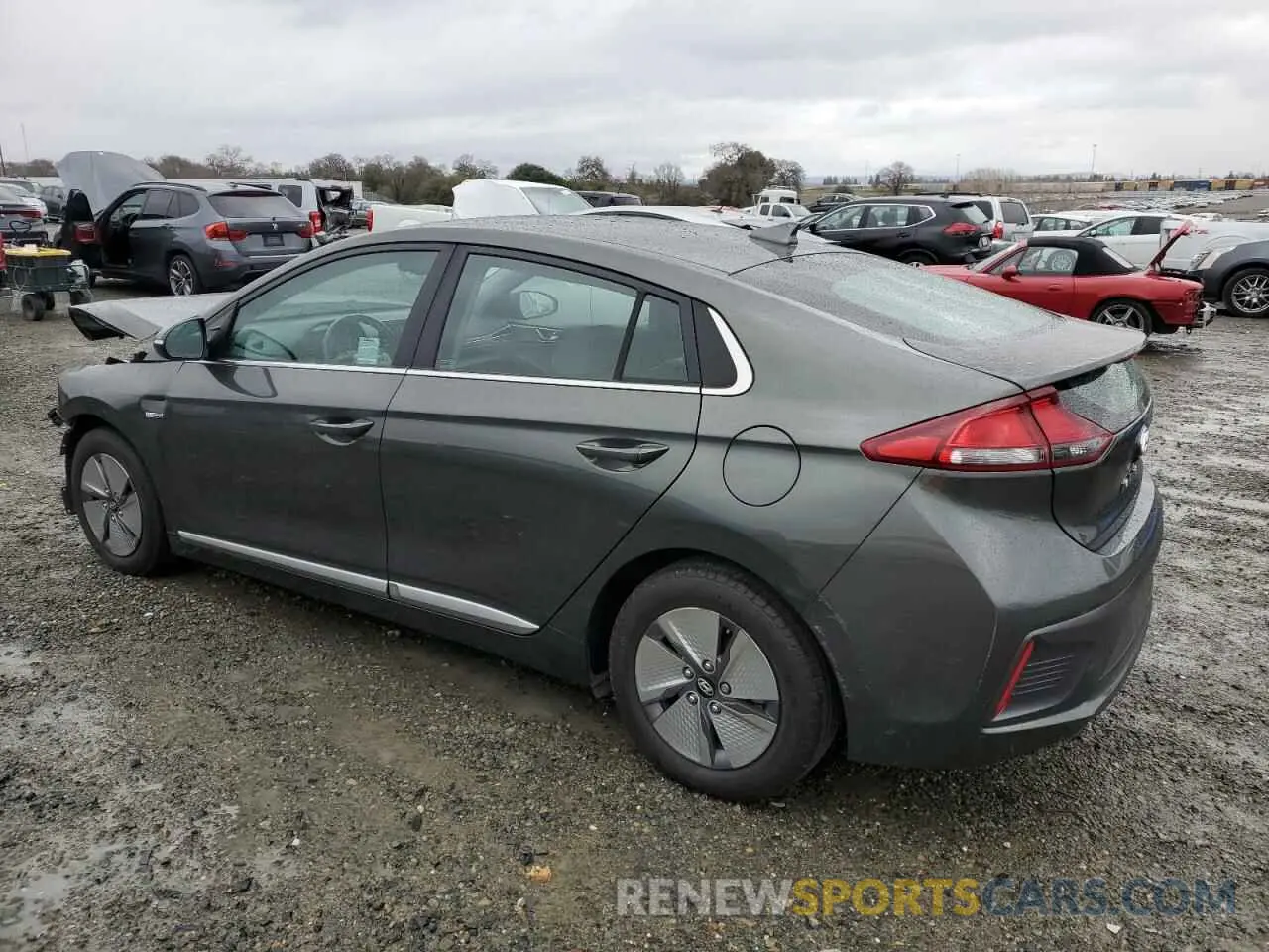 2 Photograph of a damaged car KMHC75LC2LU234192 HYUNDAI IONIQ 2020