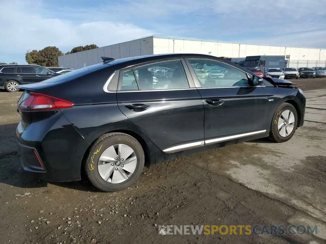3 Photograph of a damaged car KMHC75LC3LU240034 HYUNDAI IONIQ 2020