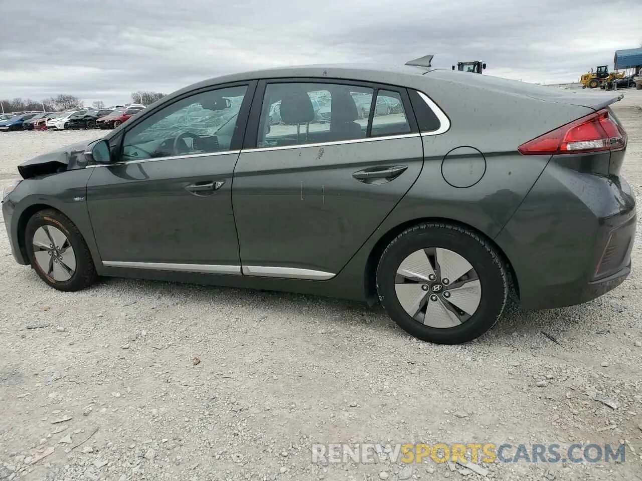 2 Photograph of a damaged car KMHC75LC6LU232638 HYUNDAI IONIQ 2020