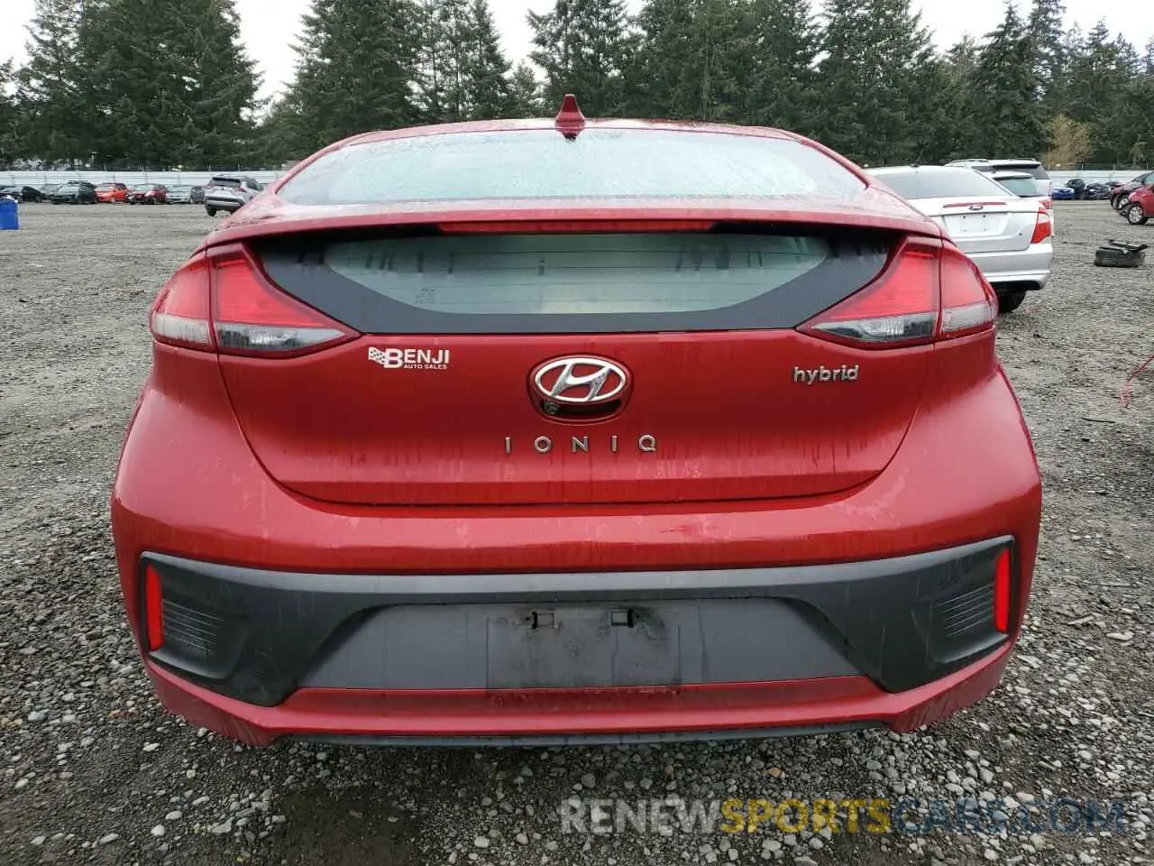 6 Photograph of a damaged car KMHC75LC6LU235426 HYUNDAI IONIQ 2020
