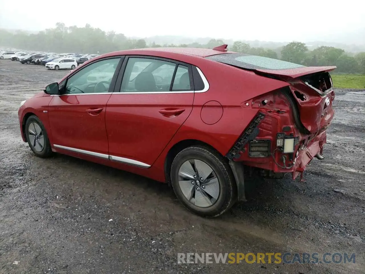2 Photograph of a damaged car KMHC75LC9LU200914 HYUNDAI IONIQ 2020