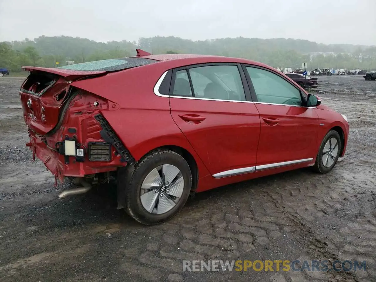 3 Photograph of a damaged car KMHC75LC9LU200914 HYUNDAI IONIQ 2020