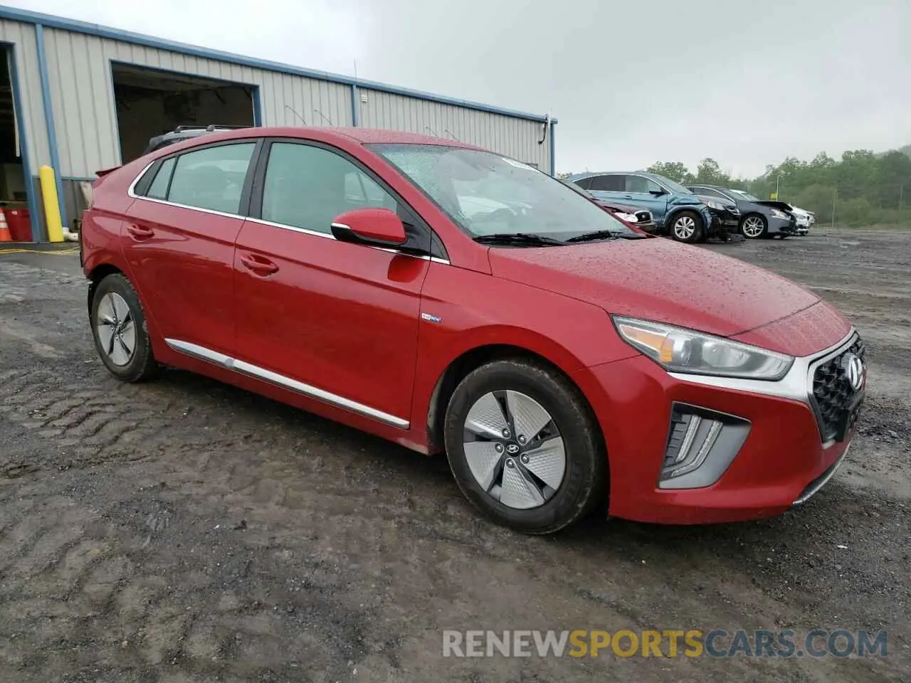 4 Photograph of a damaged car KMHC75LC9LU200914 HYUNDAI IONIQ 2020