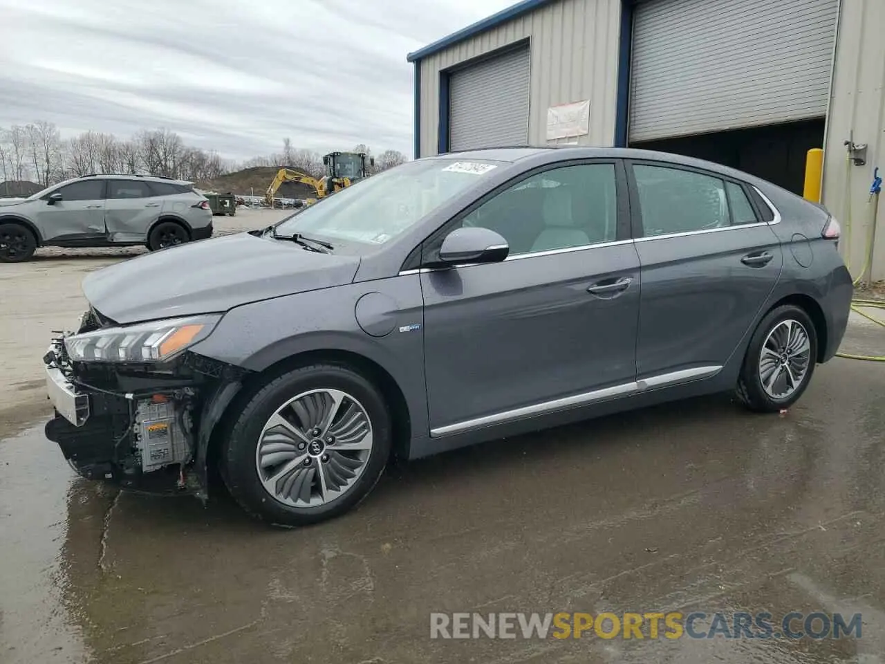 1 Photograph of a damaged car KMHC75LD9LU199563 HYUNDAI IONIQ 2020