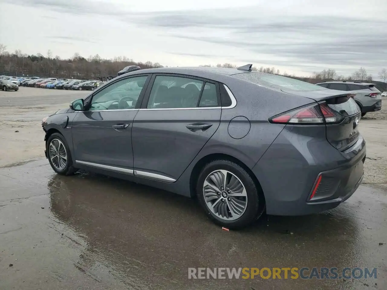 2 Photograph of a damaged car KMHC75LD9LU199563 HYUNDAI IONIQ 2020