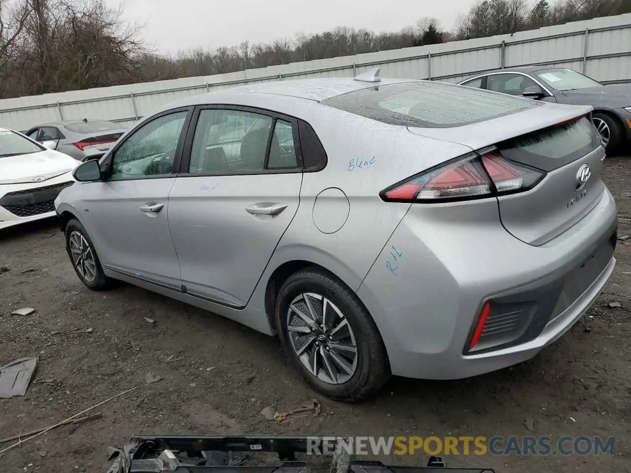 2 Photograph of a damaged car KMHC75LJ4LU072984 HYUNDAI IONIQ 2020