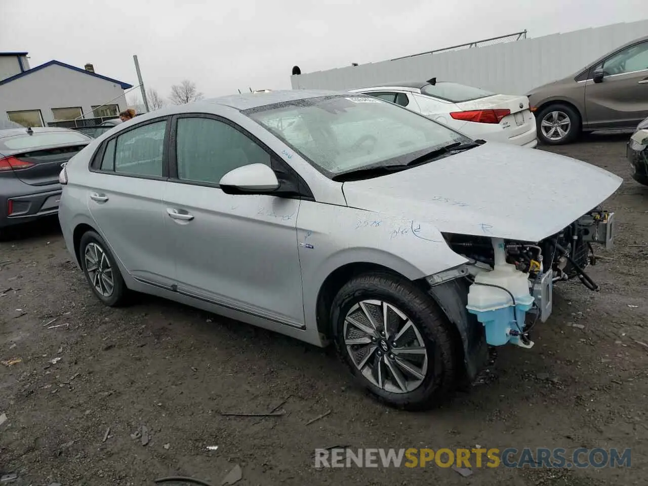 4 Photograph of a damaged car KMHC75LJ4LU072984 HYUNDAI IONIQ 2020