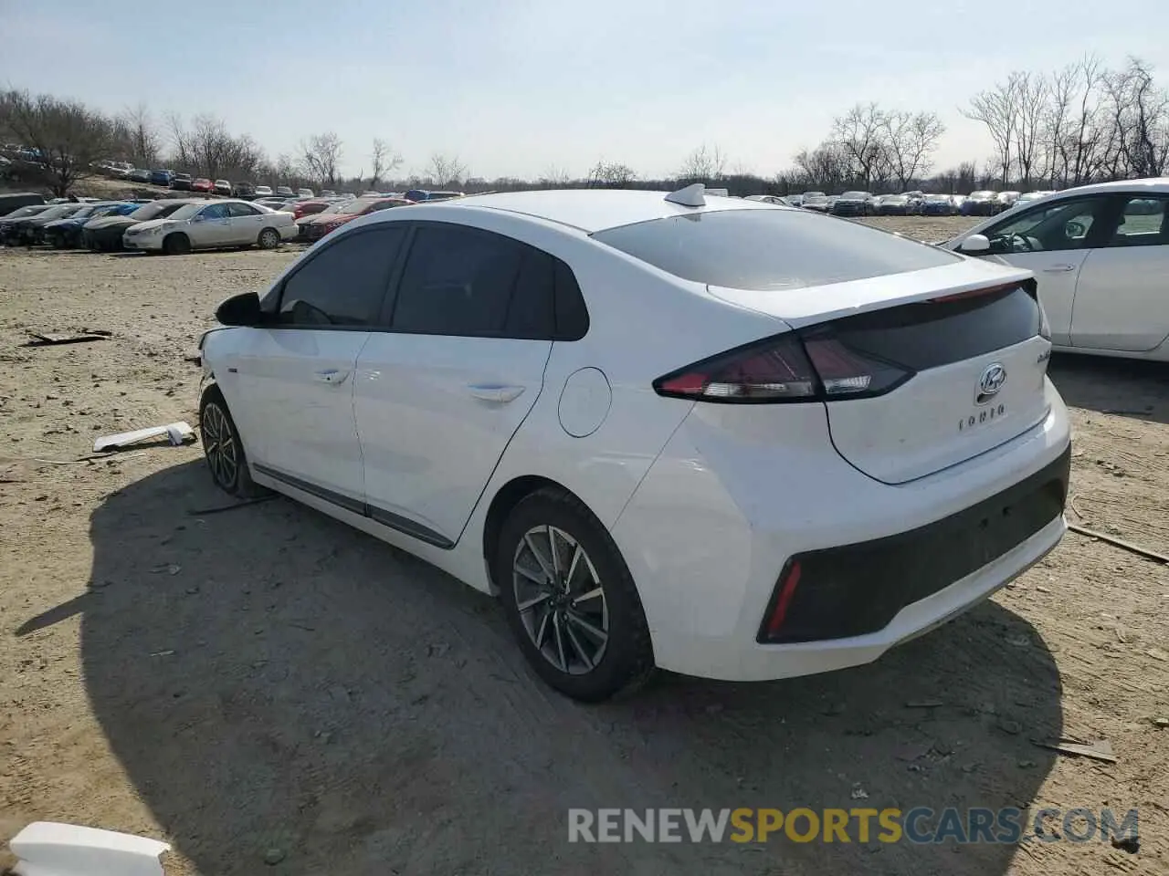 2 Photograph of a damaged car KMHC75LJ6LU071691 HYUNDAI IONIQ 2020