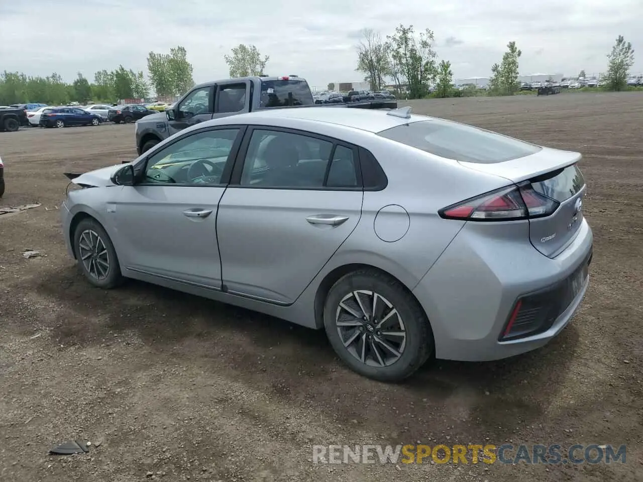 2 Photograph of a damaged car KMHC75LJXLU070589 HYUNDAI IONIQ 2020
